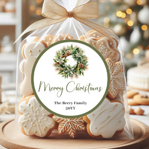 Autocollants de Noël personnalisés pour la famille
