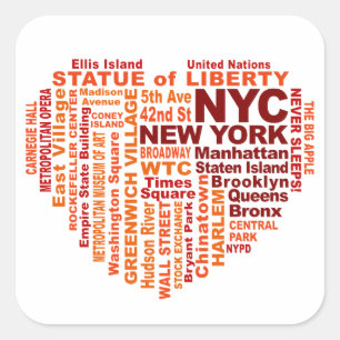 Autocollants de NYC
