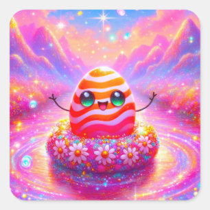 Autocollants de Pâques Kawaii