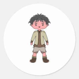autocollants de personnages de dessins animés
