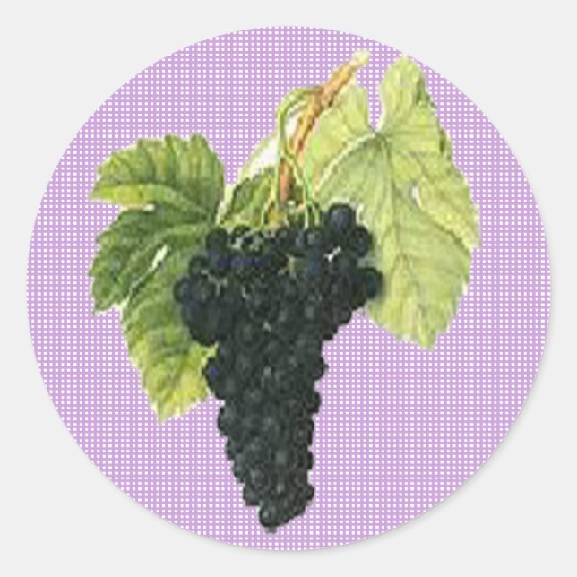 Autocollants de raisin (Devant)