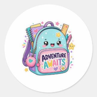 Autocollants de rentrée scolaire | L'aventure atte