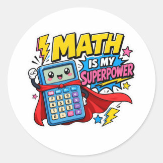 Autocollants de rentrée scolaire | Les maths sont 