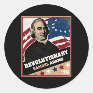 Autocollants de révolutionnaire de Samuel Adams