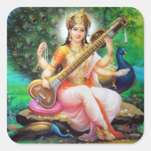 Autocollants de Saraswati - version 1