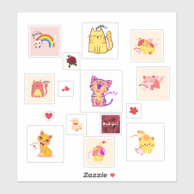 autocollants de scrapbook (Feuille)