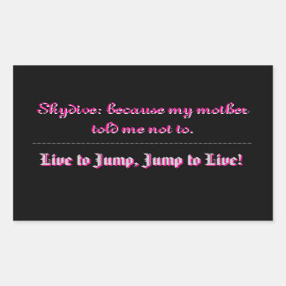 Autocollants de Skydive