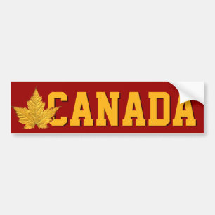 Autocollants de souvenir du Canada d'adhésif pour