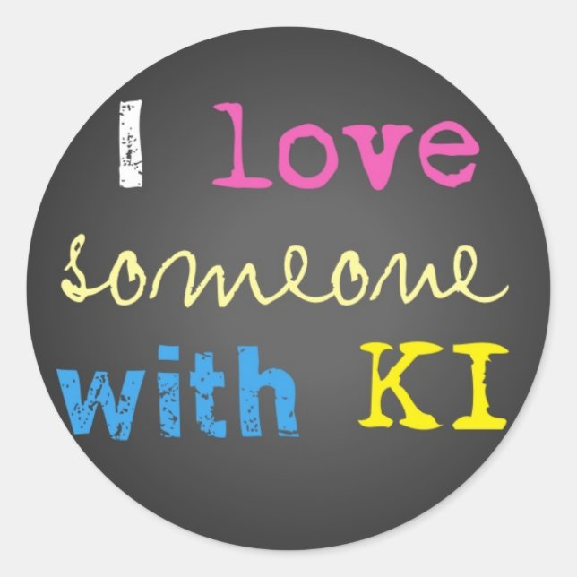 Autocollants de support KI (Devant)