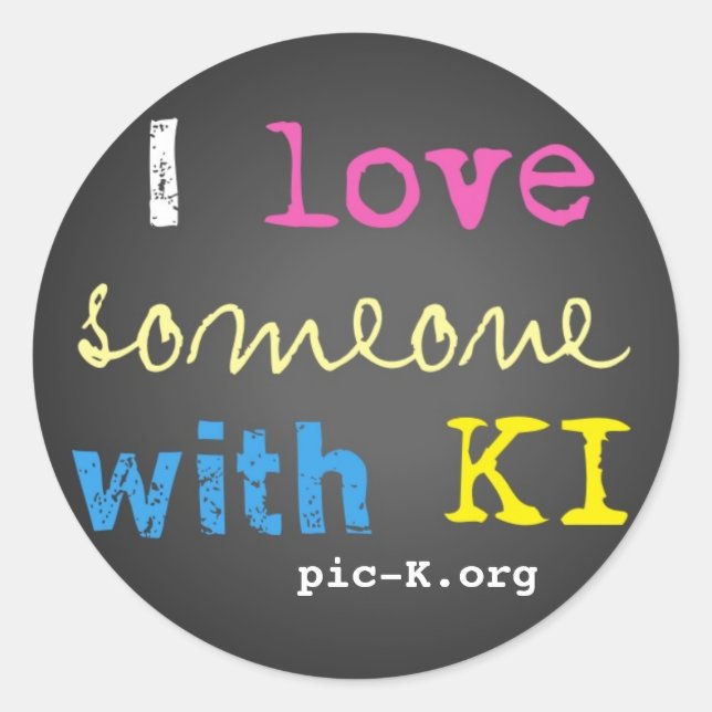 Autocollants de support KI (Devant)