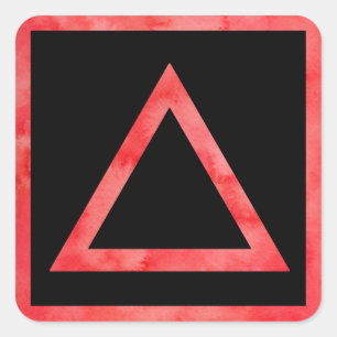 Autocollants de symbole d'élément du feu