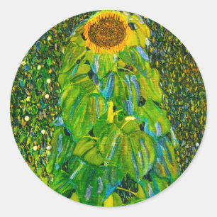 Autocollants de tournesol de Gustav Klimt