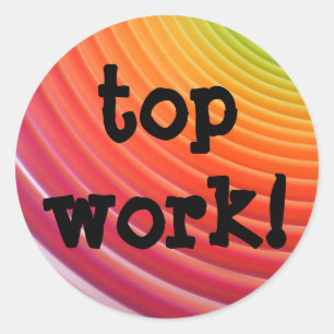 Autocollants de travail Rainbow