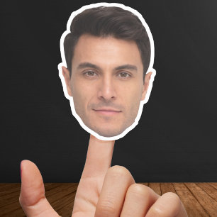 Autocollants de visage personnalisés – Autocollant