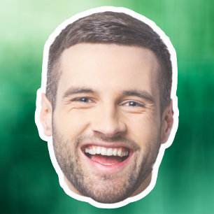 Autocollants de visage personnalisés, Photo de vis