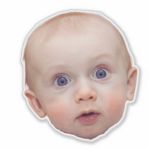 Autocollants de visage personnalisés Photo de visa