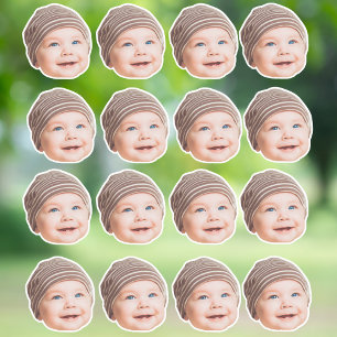 Autocollants de visage personnalisés Photo de visa