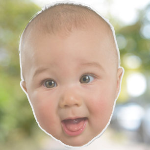 Autocollants de visage personnalisés Photo de visa