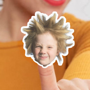 Autocollants de visage personnalisés Photo de visa