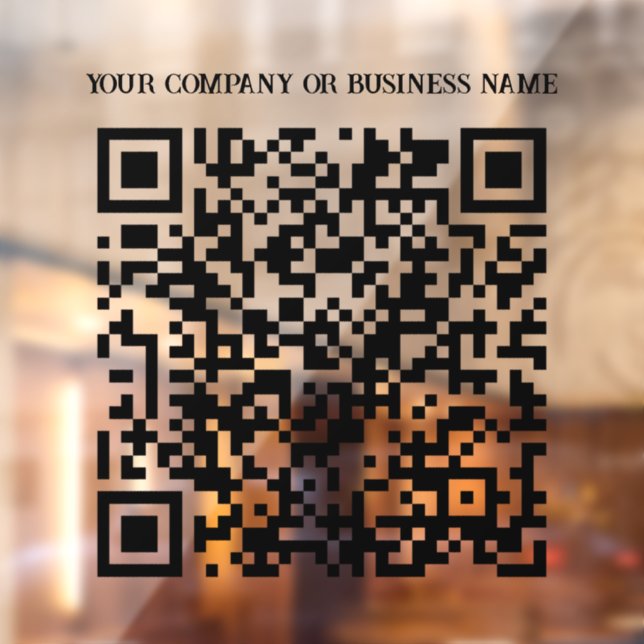 Autocollants de vitrine d'entreprise (Feuille 2)