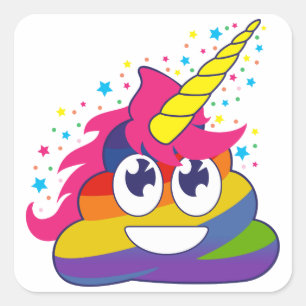 Autocollants d'Emoji d'arc-en-ciel de dunette de
