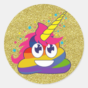 Autocollants d'Emoji de licorne de dunette