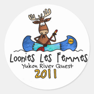 Autocollants des femmes YRQ de les de Loonies