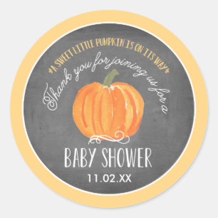 Autocollants d'étiquette de faveur de baby shower