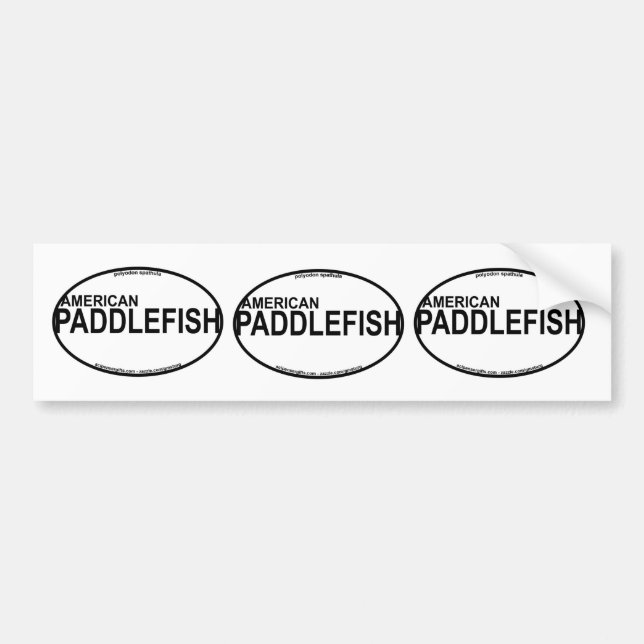 Autocollants d'euro de Paddlefish (Devant)