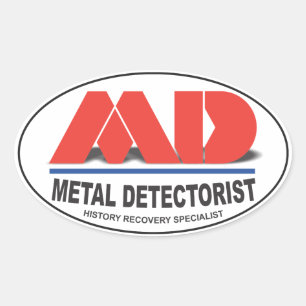 Autocollants d'ovale de DM