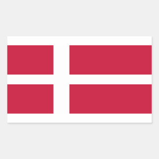 Autocollants du drapeau danois