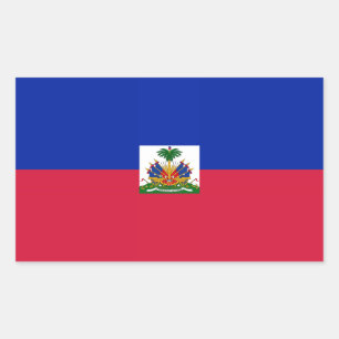Autocollants du drapeau haïtien
