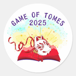 Autocollants du jeu officiel de Tomes 2025