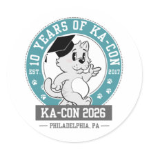 Autocollants du logo KACON 2026