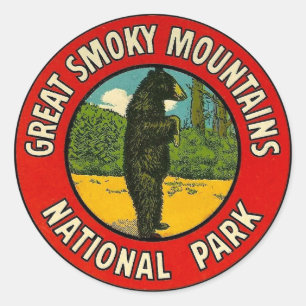 Autocollants du parc national des Great Smoky Moun