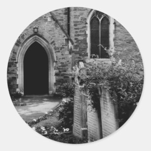 Autocollants éffrayants d'église