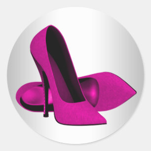Autocollants élégants de chaussures à talons hauts