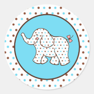 Autocollants Éléphant Bébé