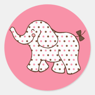Autocollants Éléphant Bébé
