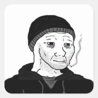 Autocollants en bois de Doomer