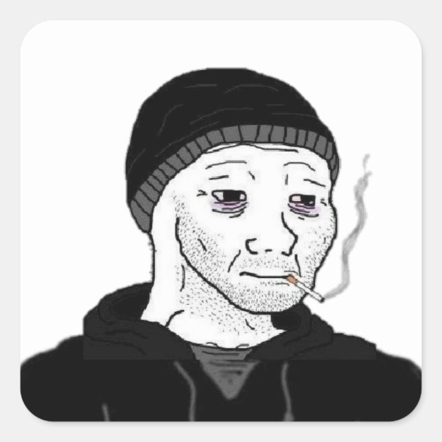 Autocollants en bois de Doomer (Devant)