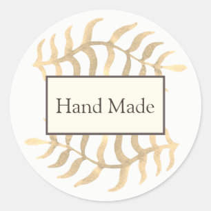 Autocollants fabriqués à la main