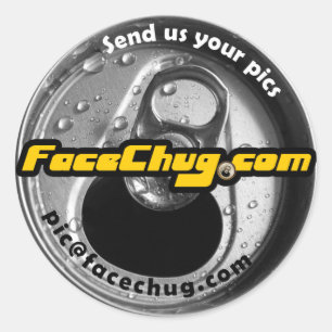 autocollants FaceChug.com