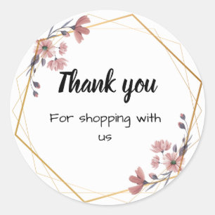 Autocollants Floral Business