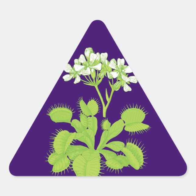 Autocollants floraux carnivores Plantes (Devant)