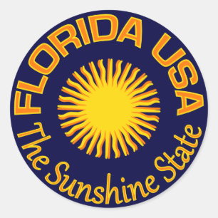 Autocollants Florida USA