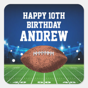 Autocollants Football Sport Joyeux Anniversaire