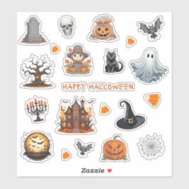 Autocollants Halloween | Autocollants pour Journal