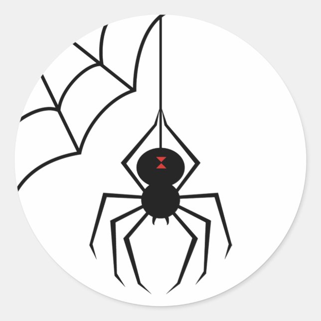 Autocollants Halloween Spider (Devant)