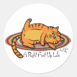 Autocollants Hippie Chick